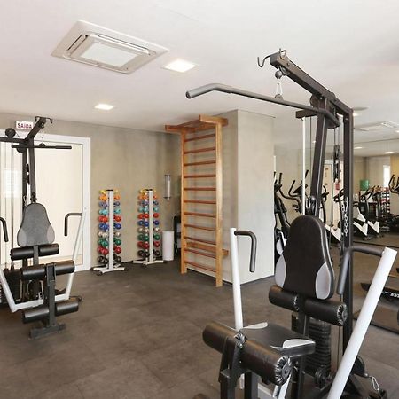 Loft Com Piscina, Academia, 100 Metros Do Metro Apartment São Paulo Luaran gambar