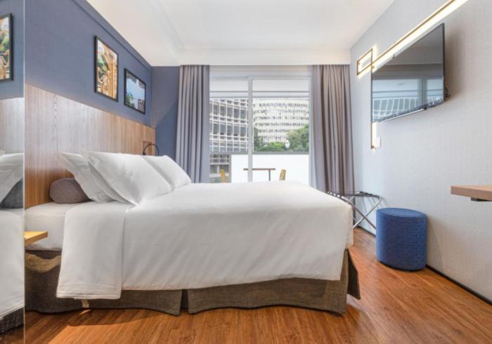 Loft Com Piscina, Academia, 100 Metros Do Metro Apartment São Paulo Luaran gambar