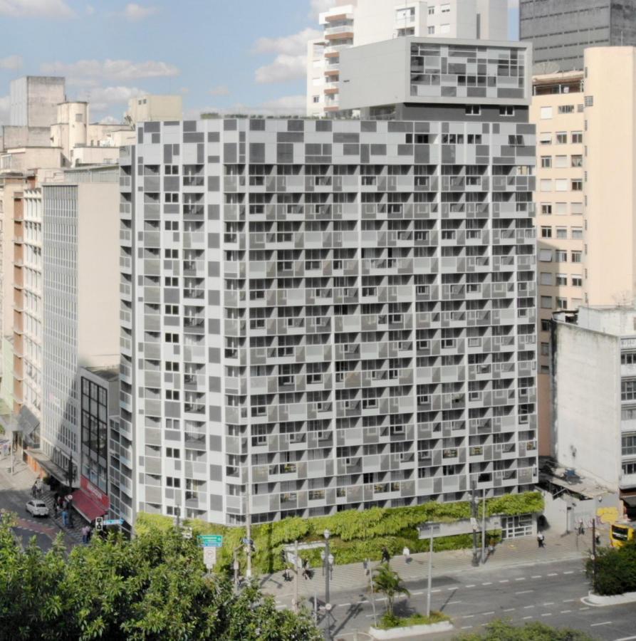 Loft Com Piscina, Academia, 100 Metros Do Metro Apartment São Paulo Luaran gambar