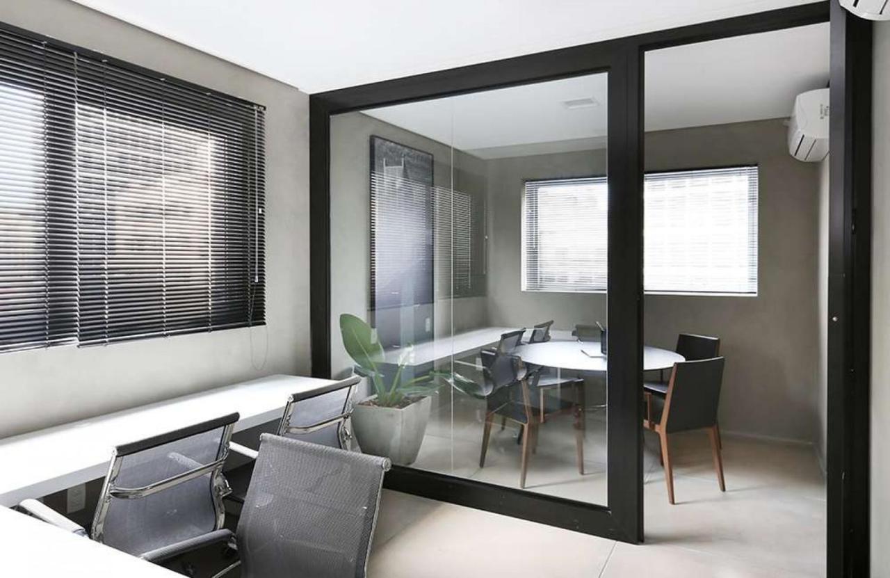 Loft Com Piscina, Academia, 100 Metros Do Metro Apartment São Paulo Luaran gambar